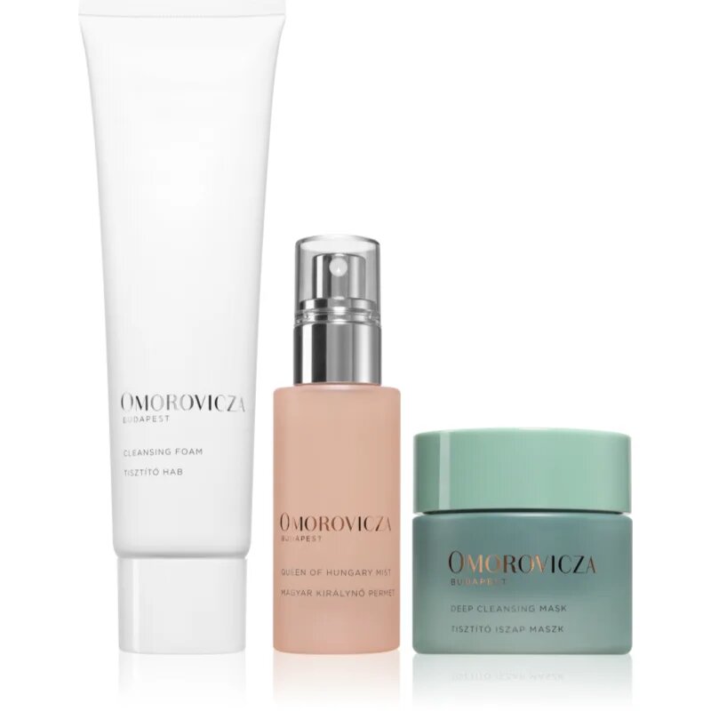 Omorovicza Cleansing and Hydrating Set razkošna nega za popolno čiščenje obraza