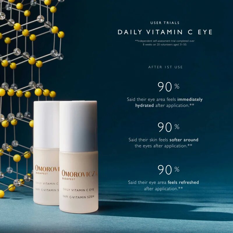 Omorovicza Daily Vitamin C Eye krema za osvetljevanje predela okoli oči z vitaminom C 15 ml