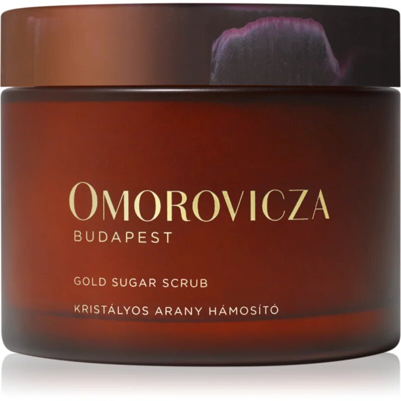 Omorovicza Gold Sugar Scrub sladkorni piling za nežno čiščenje in prehrano kože 200 ml