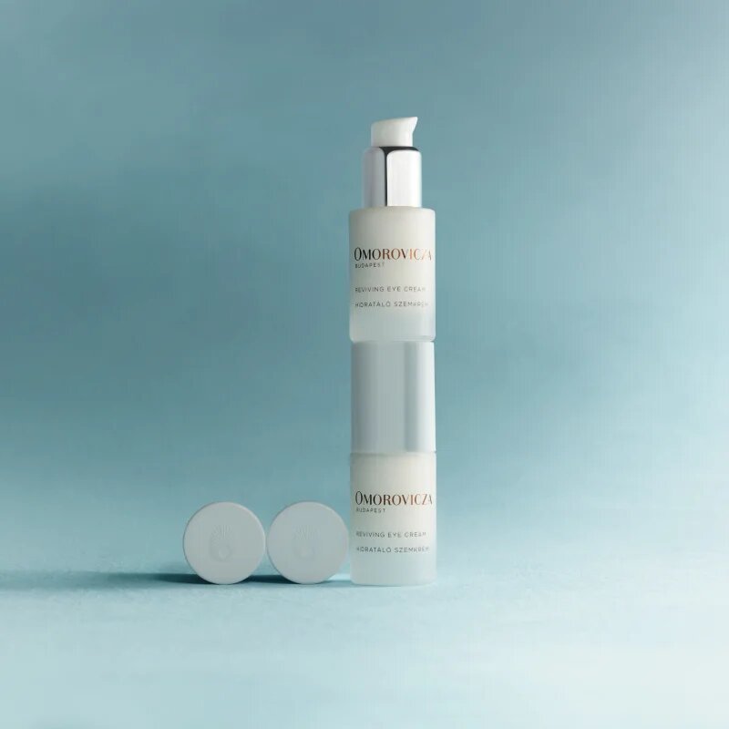 Omorovicza Reviving Eye Cream posvetlitvena krema za predel okoli oči proti zabuhlosti in temnim kolobarjem 15 ml