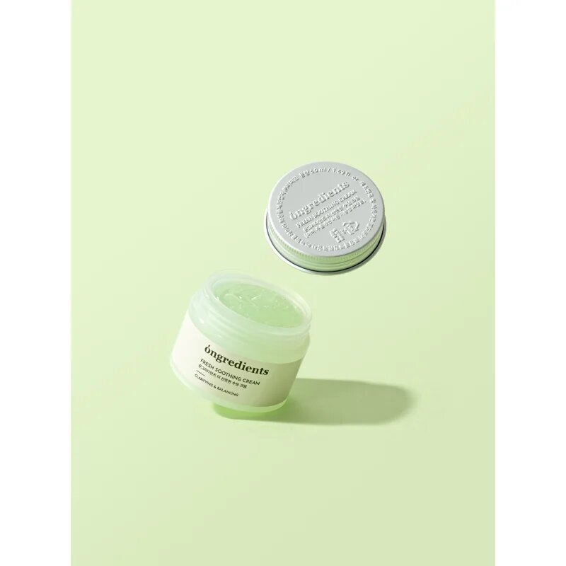 Ongredients Fresh Soothing Cream lahka vlažilna gel krema 50 ml