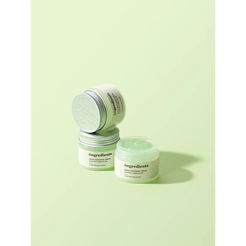Ongredients Fresh Soothing Cream lahka vlažilna gel krema 50 ml