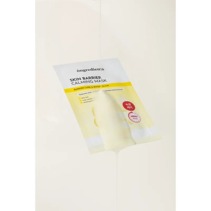 Ongredients Skin Barrier Calming Mask pomirjevalna tekstilna maska za krepitev kožne pregrade 1 kos