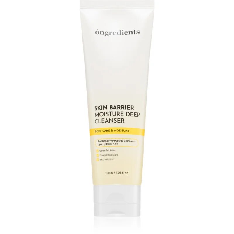 Ongredients Skin Barrier Moisture Deep Cleanser nežni čistilni gel za krepitev kožne pregrade 120 ml
