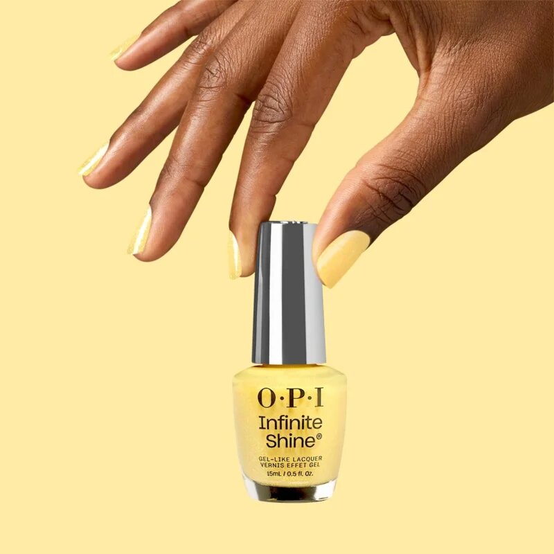 OPI ’m Dreaming Infinity Shine lak za nohte odtenek Slay Hello to Yellow 15 ml