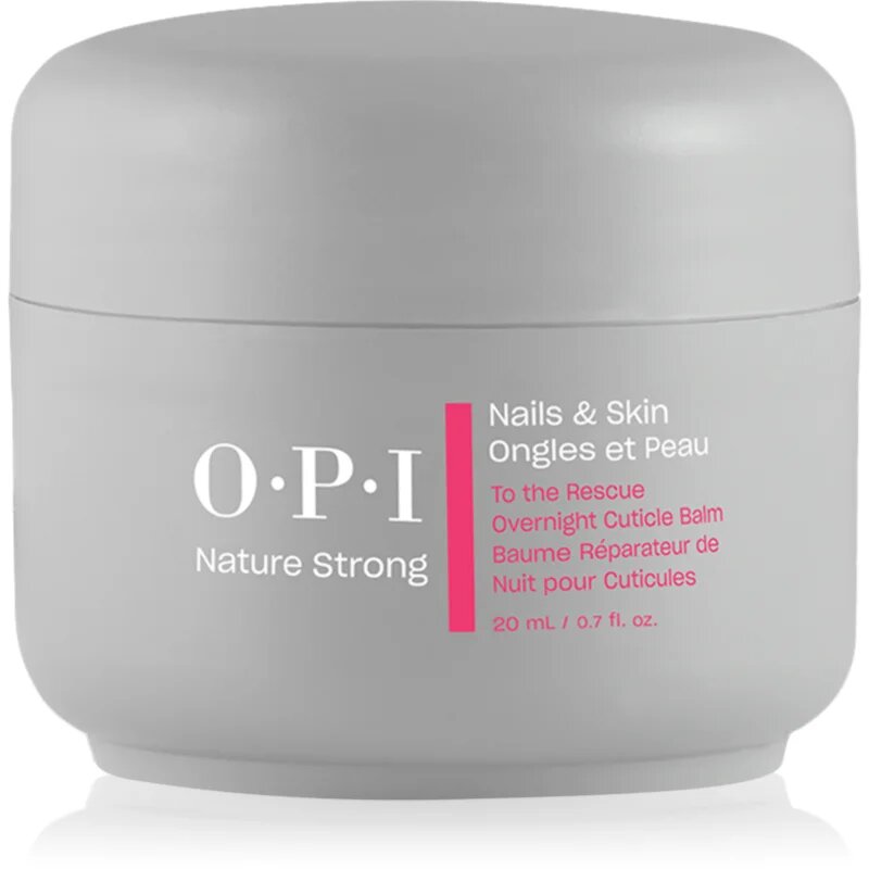 OPI Nature Strong Nails&Skin nočni balzam za obnohtno kožico s karitejevim maslom 20 ml