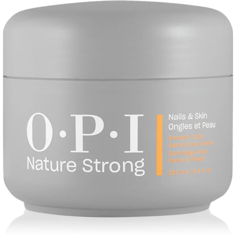 OPI Nature Strong Nails&Skin vlažilni piling za roke in noge 250 ml