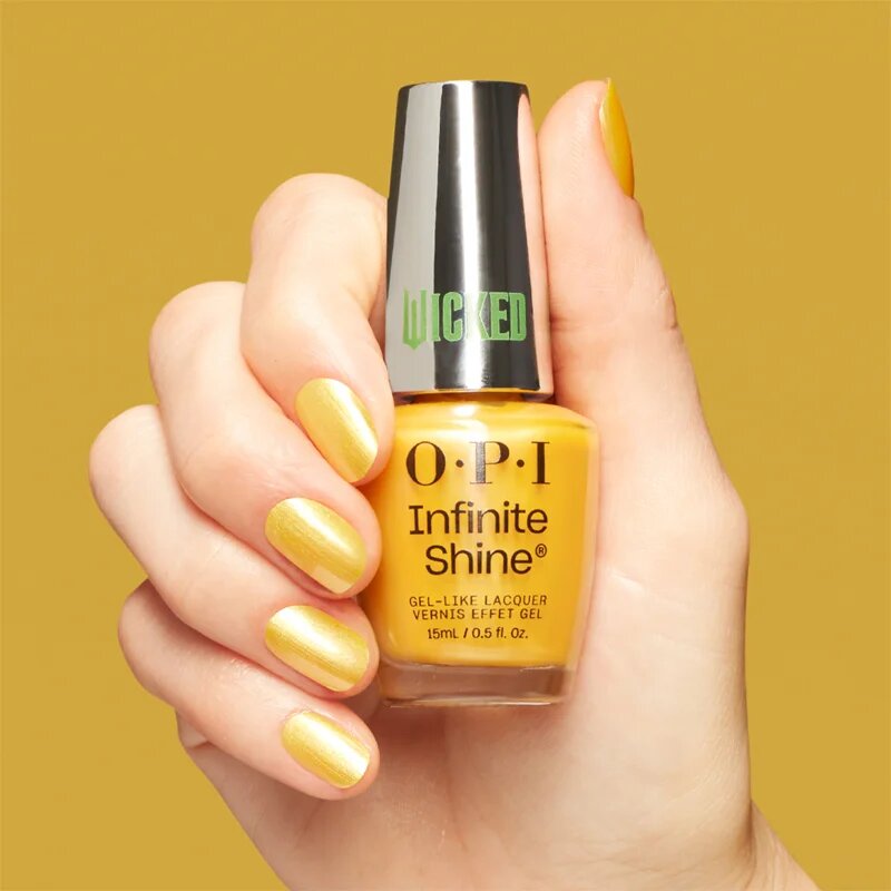 OPI Wicked Infinite Shine lak za nohte odtenek Yellow Brick Road 15 ml