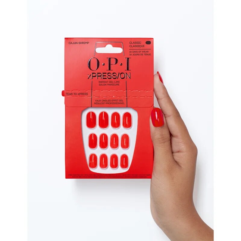 OPI xPRESS/ON umetni nohti Cajun Shrimp 30 kos