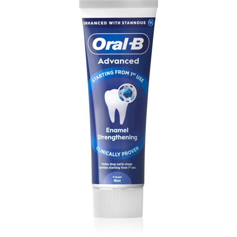 Oral-B Advanced Enamel Strengthening zobna pasta za krepitev zobne sklenine Clean Mint 75 ml
