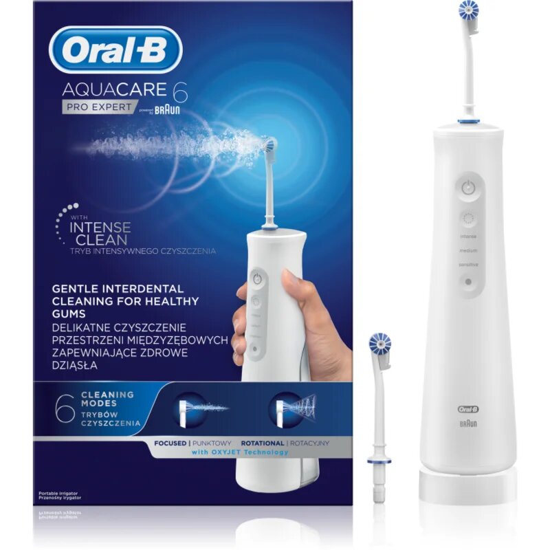 Oral-B Aquacare 6 Pro Expert ustna prha 1 kos