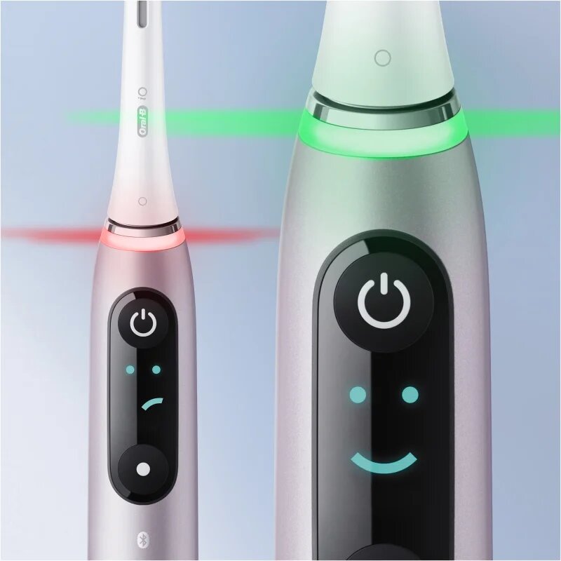 Oral-B iO 9 električna zobna ščetka s polnilnim etuijem Rose Quartz 1 kos