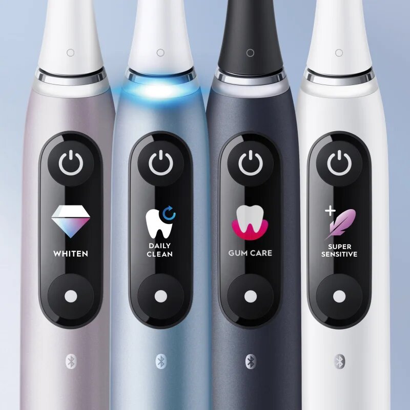 Oral-B iO 9 električna zobna ščetka s polnilnim etuijem Rose Quartz 1 kos