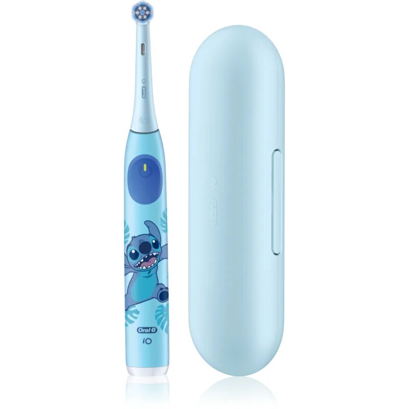 Oral-B iO Kids Disney Stitch električna zobna ščetka za otroke s potovalnim etuijem 6 y+ 1 kos