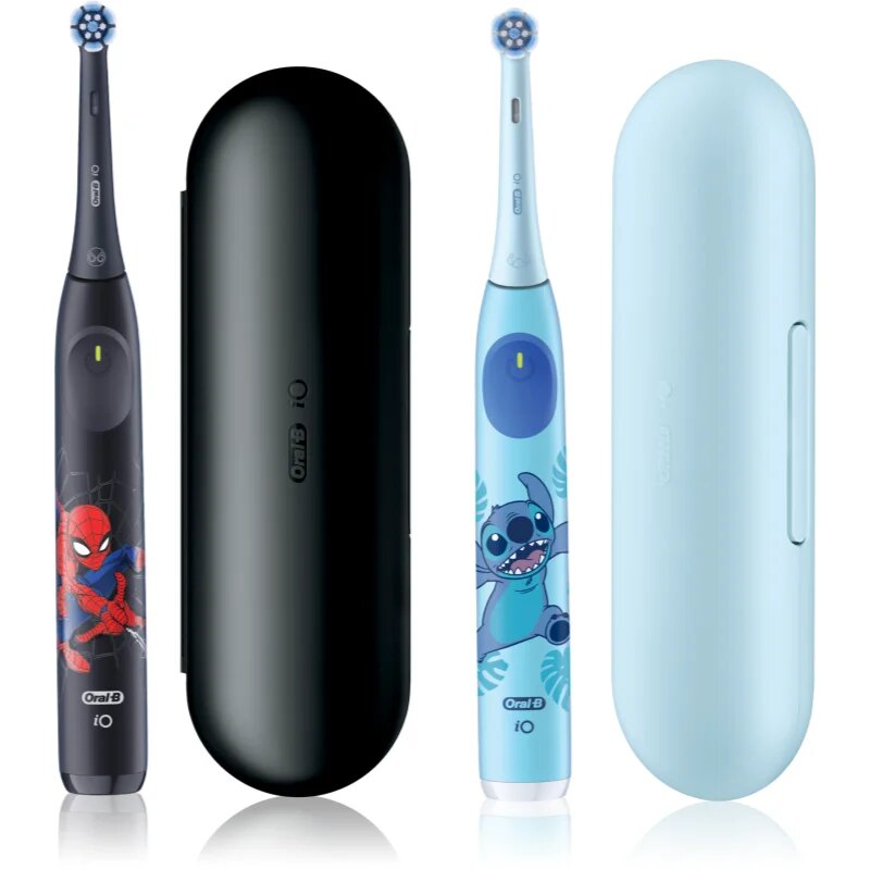 Oral-B iO Kids Marvel Spiderman & Disney Stich set 2 zobnih ščetk za otroke