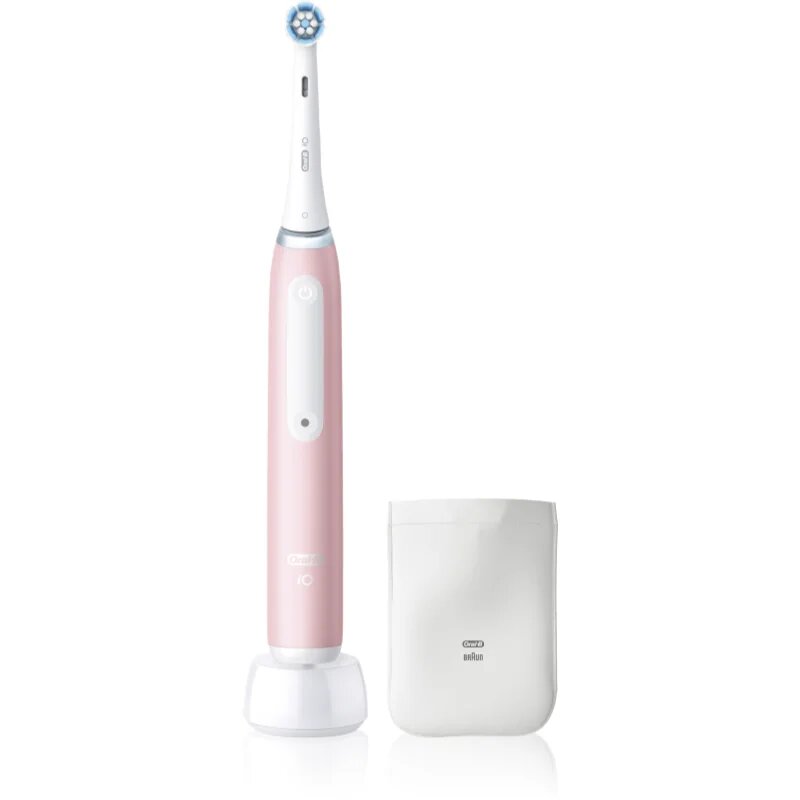 Oral-B iO Sensi Clean električna zobna ščetka z etuijem za polnilno postajo Blush Pink 1 kos