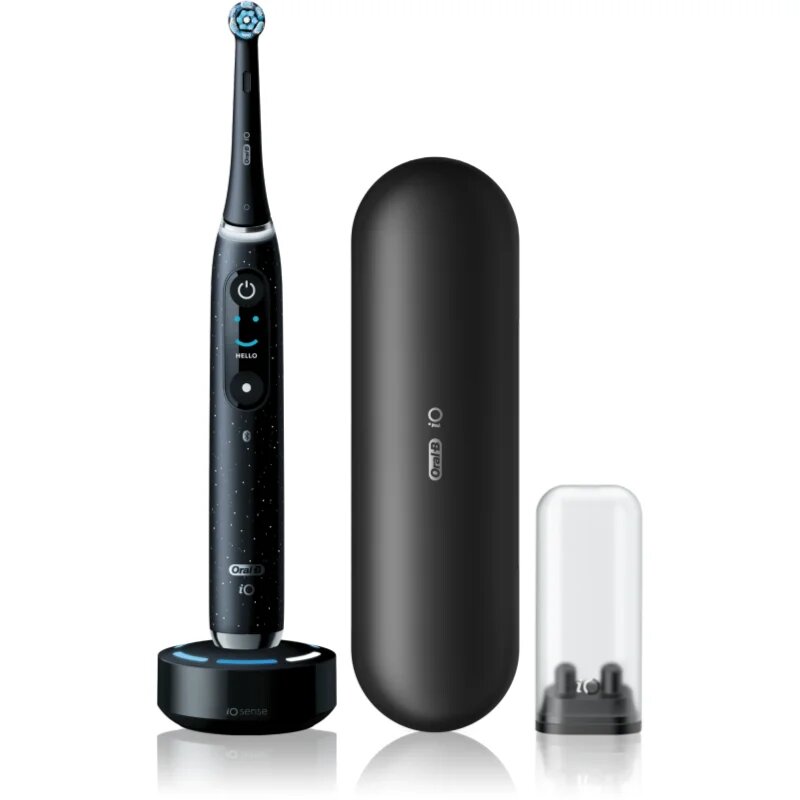 Oral-B iO10 električna zobna ščetka Black Spreckels 1 kos