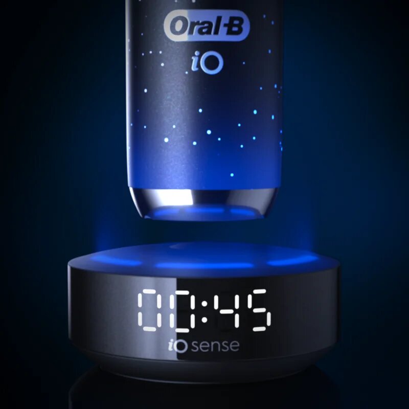 Oral-B iO10 električna zobna ščetka Black Spreckels 1 kos