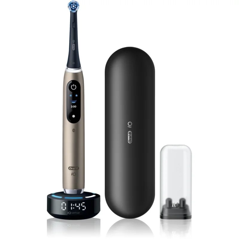 Oral-B iO10 električna zobna ščetka Lunar Gold 1 kos