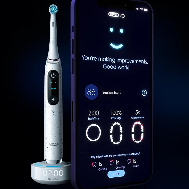 Oral-B iO10 električna zobna ščetka White