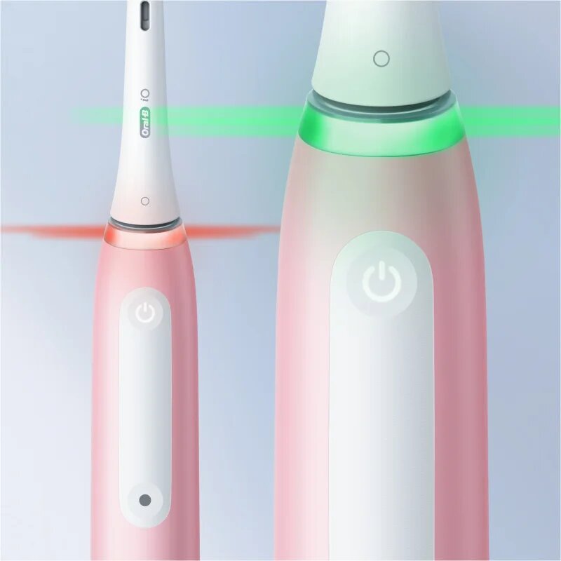 Oral-B iO3 električna zobna ščetka Blush Pink 1 kos