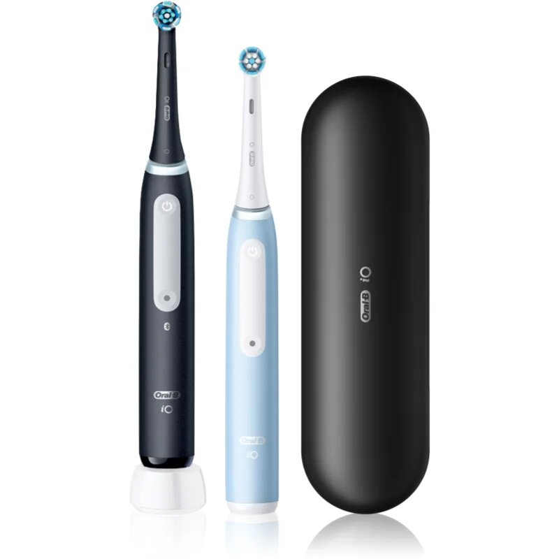Oral-B iO3 električna zobna ščetka DUO Black&Blue 2 kos