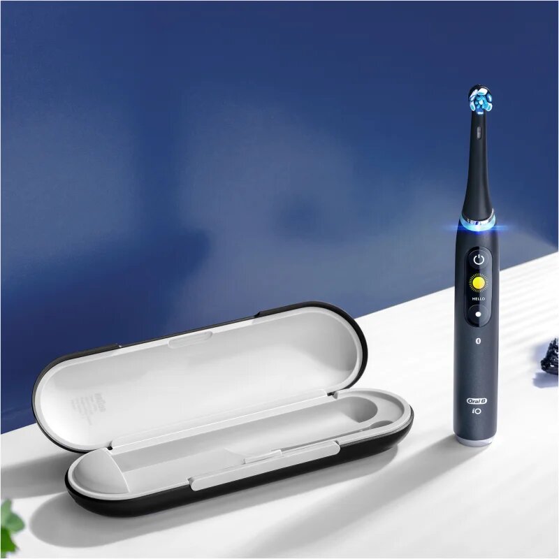 Oral-B iO9 električna zobna ščetka Black 1 kos