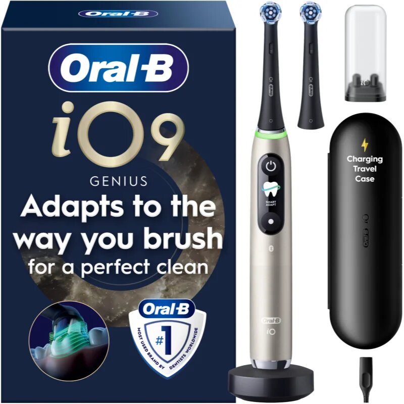 Oral-B iO9 električna zobna ščetka z etuijem 1 kos