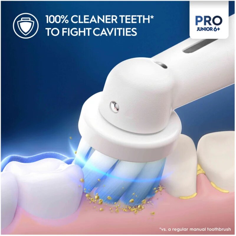 Oral-B PRO Junior 6+ električna zobna ščetka za otroke Frozen 1 kos