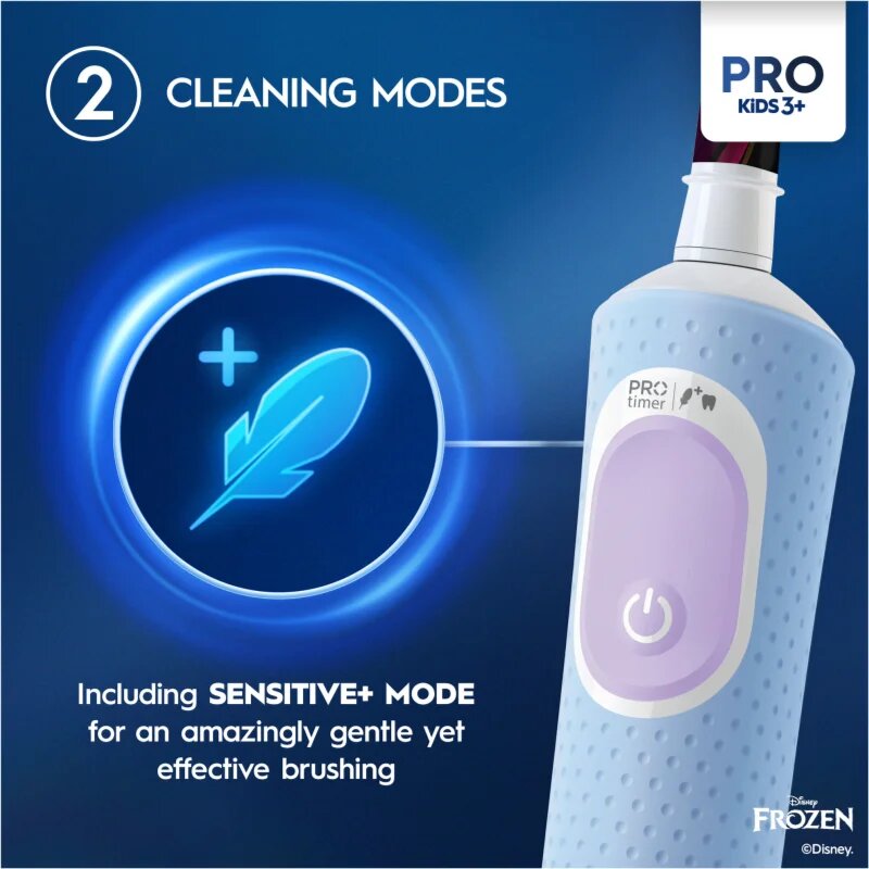 Oral-B PRO Kids 3+ električna zobna ščetka za otroke Frozen 1 kos