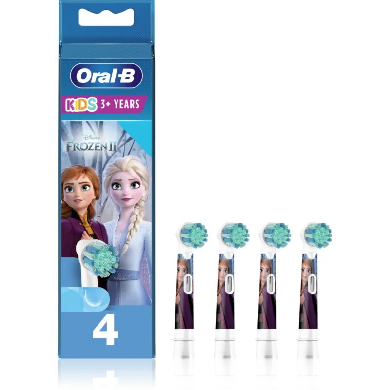 Oral-B PRO Kids 3+ nadomestne glave za zobno ščetko ekstra soft za otroke 4 kos
