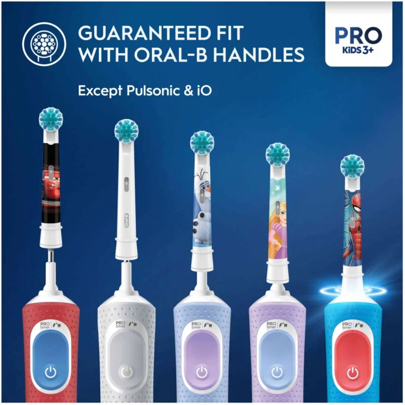 Oral-B PRO Kids 3+ nadomestne glave za zobno ščetko za otroke Spiderman 2 kos