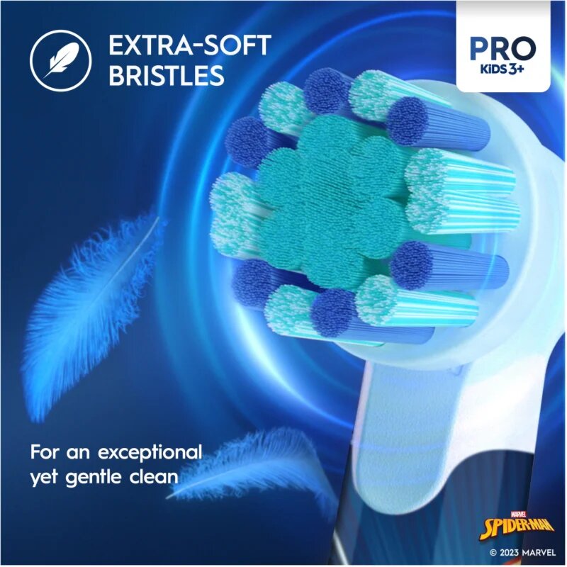 Oral-B PRO Kids 3+ Spiderman II električna zobna ščetka za otroke 1 kos
