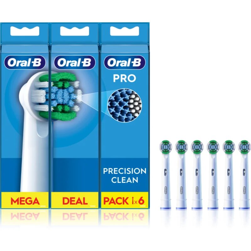 Oral-B PRO Precision Clean nadomestne glave za zobno ščetko 6 kos