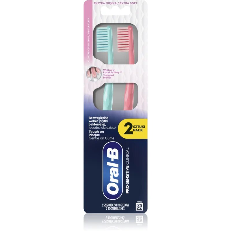 Oral-B Pro-Sensitive Clinical zobna ščetka 2 kos