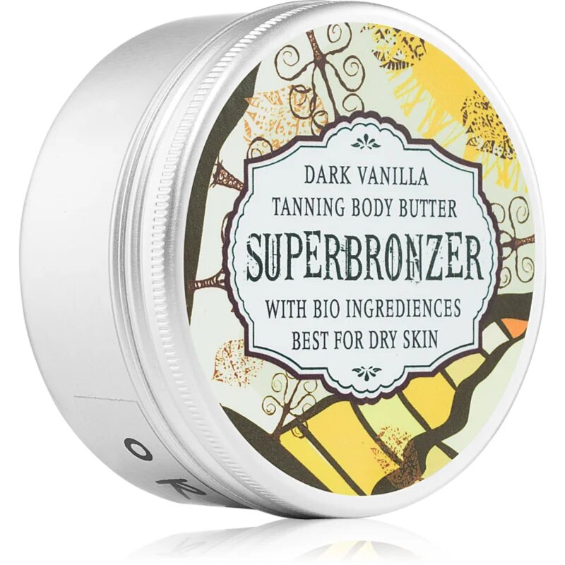 Oranjito Bio Dark Vanilla maslo za sončenje v solariju 100 g