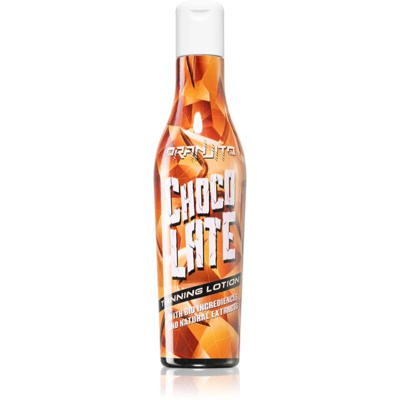 Oranjito Chocolate Bronze losjon za sončenje v solariju z bio snovmi in pospeševalcem porjavelosti 200 ml