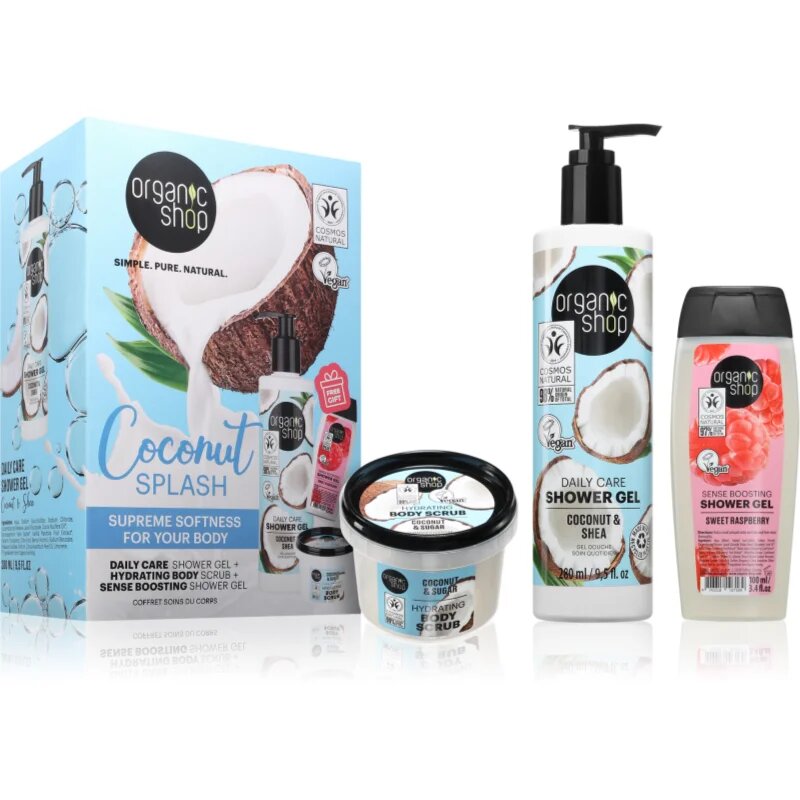 Organic Shop Coconut Splash darilni set za telo