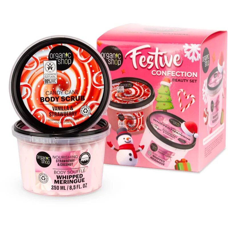 Organic Shop Festive Confection darilni set za telo
