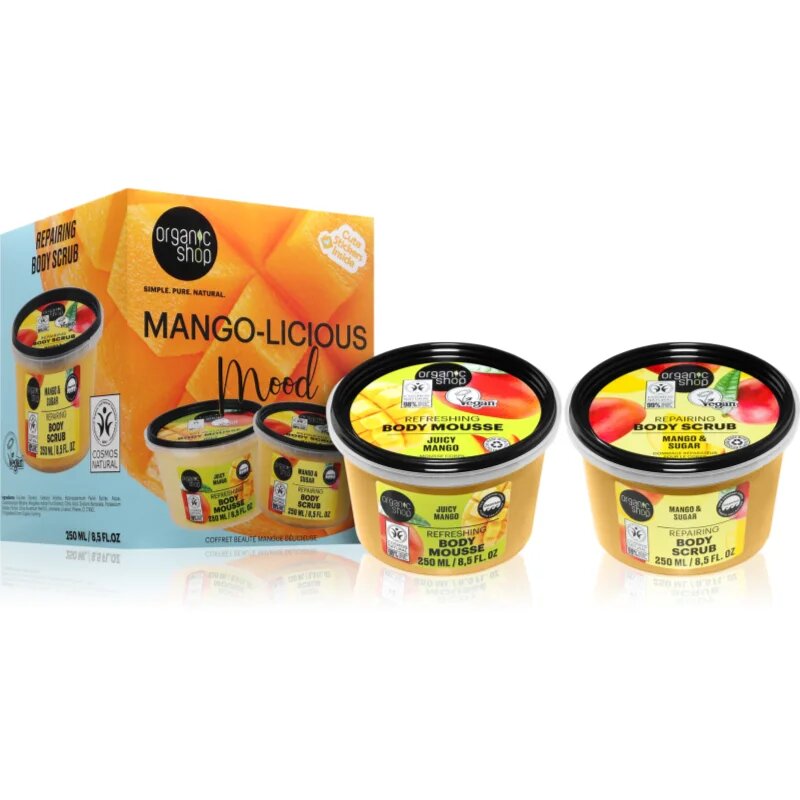 Organic Shop Mango-licious Mood Beauty Set darilni set za telo