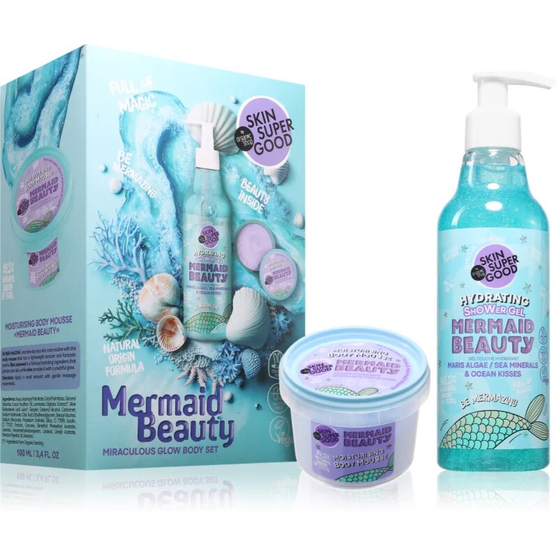 Organic Shop Skin Super Good Mermaid Beauty darilni set za telo