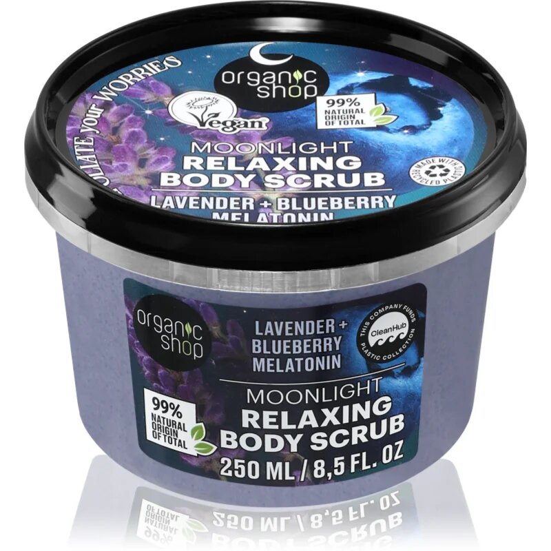 Organic Shop Sleeping Exfoliate Your Worries piling za telo za sproščanje 250 ml
