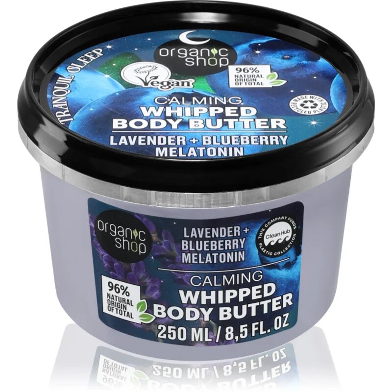 Organic Shop Sleeping mousse za telo za miren spanec 250 ml