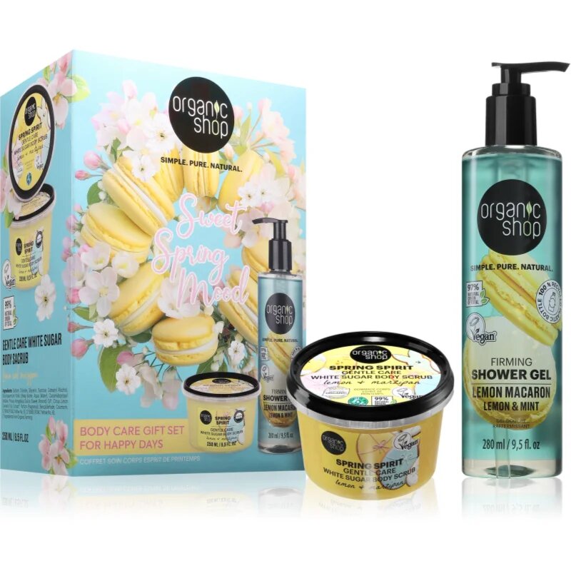 Organic Shop Sweet Spring Mood Body Care Set darilni set za telo