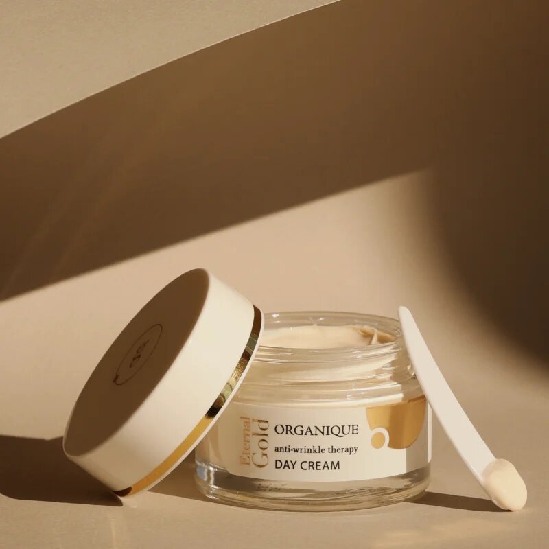Organique Eternal Gold Anti-Wrinkle Therapy dnevna krema proti gubam 50 ml
