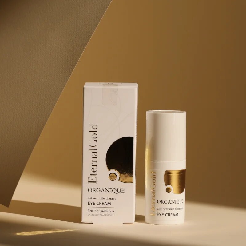 Organique Eternal Gold Anti-Wrinkle Therapy krema za predel okoli oči proti gubam 20 ml