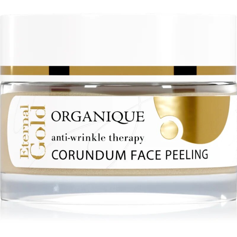 Organique Eternal Gold Anti-Wrinkle Therapy pomlajevalni piling za obraz 50 ml