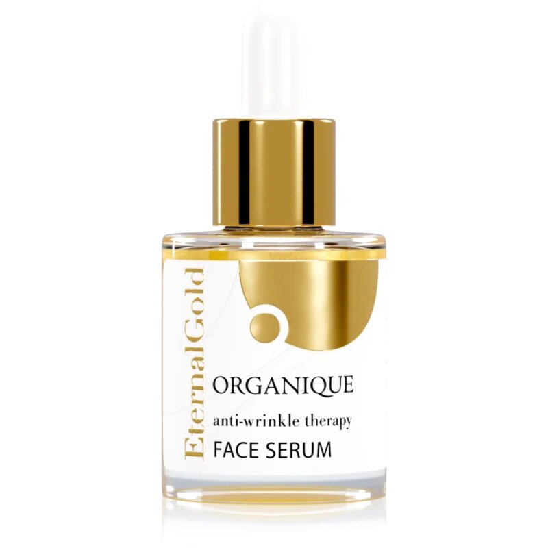 Organique Eternal Gold Anti-Wrinkle Therapy učvrstitveni serum za obraz 30 ml