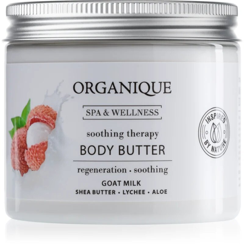 Organique Soothing Therapy hranilno maslo za telo s kozjim mlekom 200 ml