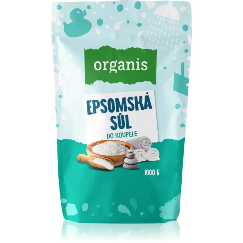 Organis Epsom salt sol za kopel 1000 g